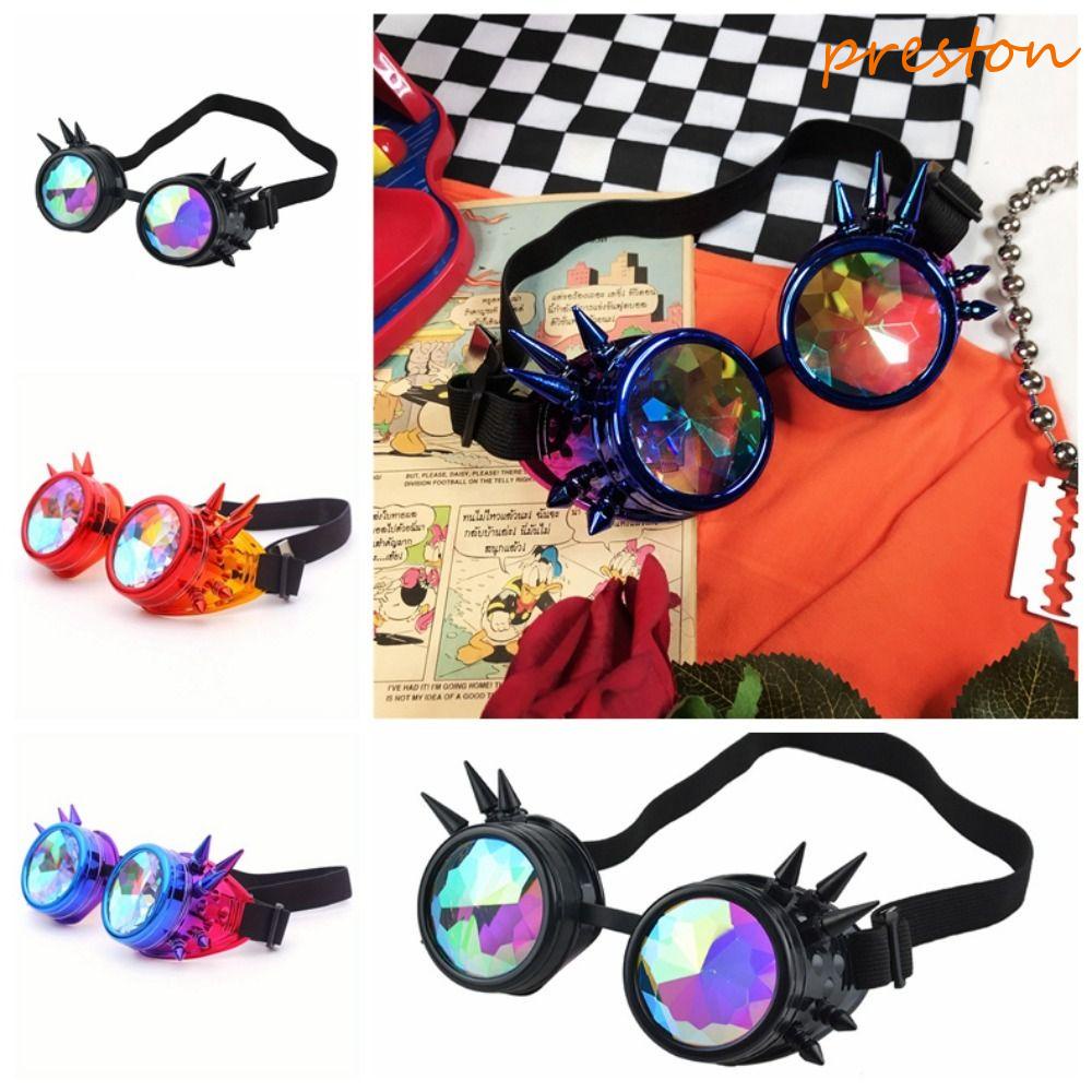 Gafas de lujo para fiestas y eventos con lente transparente y decoración de  ojo de gato con pedrería brillante estilo retro para mujeres