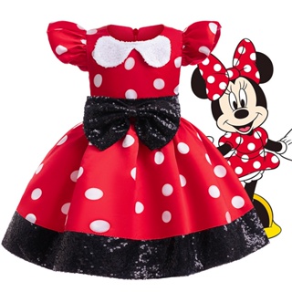 Vestidos de best sale minnie mouse rojo