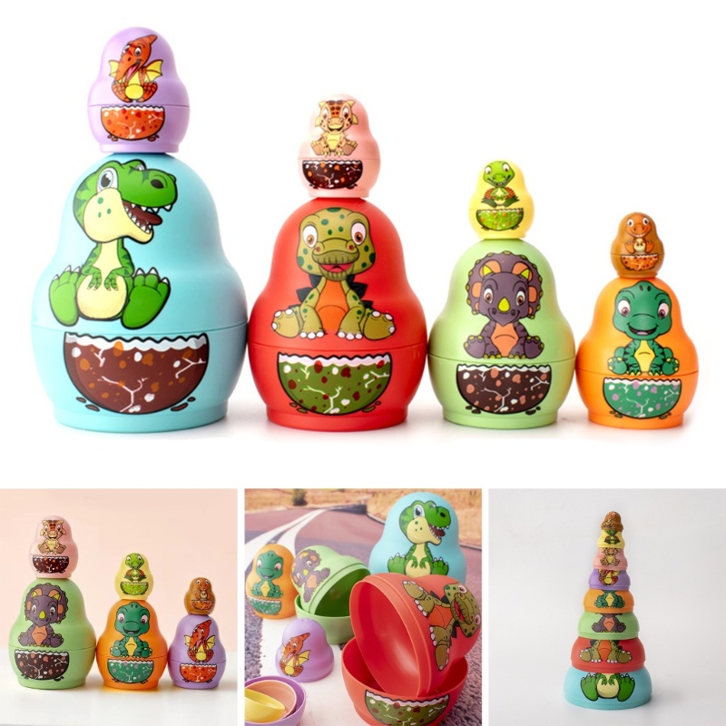 Muñecas Rusas Apilables De Madera – Set De 10 Piezas Con Diseño De Pato Pintado A Mano, Juguete Educativo Y Decorativo Para Hogar, Oficina O Regalo