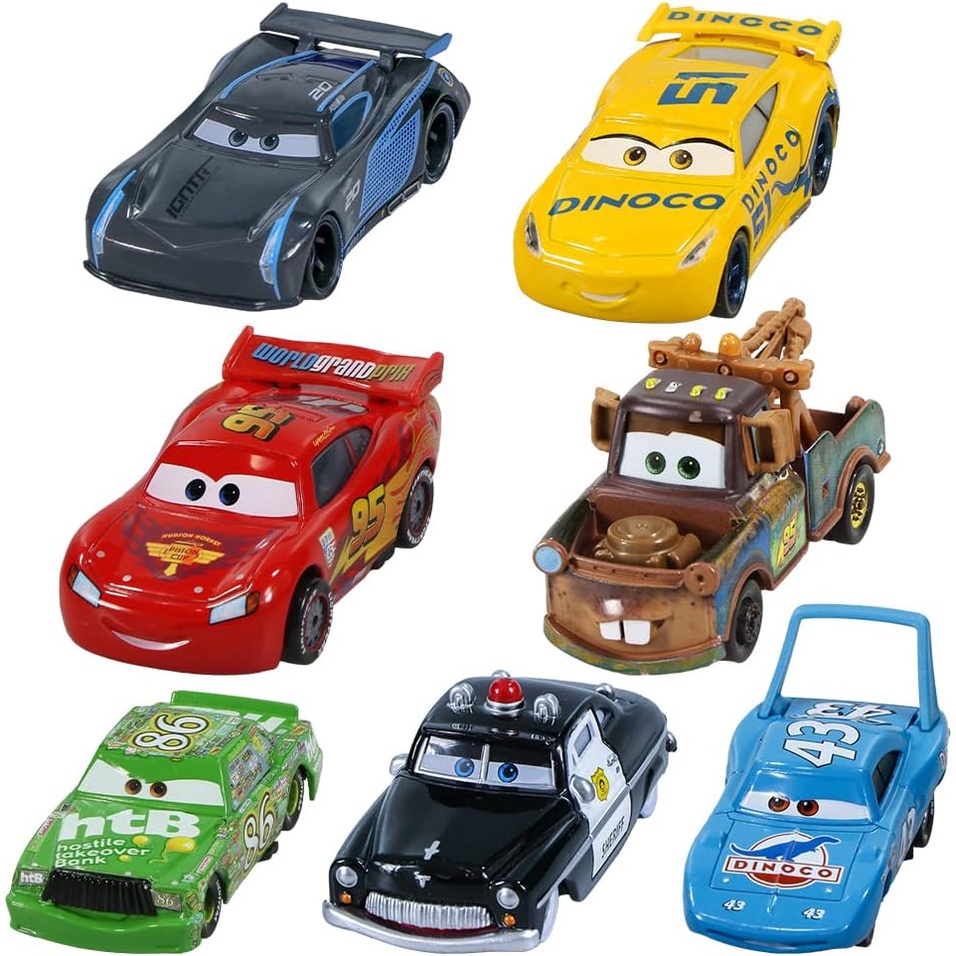 Disney Pixar Cars 2 3 Juguete Rayo McQueen Mater Sheriff Aleacion De Metal Modelo De Coche Jackson Tormenta Ramirez 1 43 Juguetes Vehiculos Nino Regalos De Cumpleanos Shopee Chile