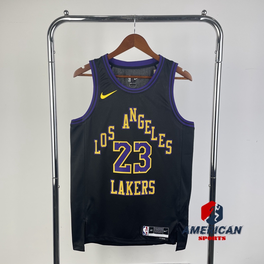 Camiseta sin mangas morada unisex NBA LA Lakers LeBron James