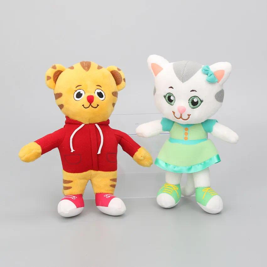 20cm Daniel Tiger Amigos Del Vecindario Juguetes De Peluche Katerina Kittycat Miss Elaina Principe Gato Tigre Animales Munecas Shopee Chile