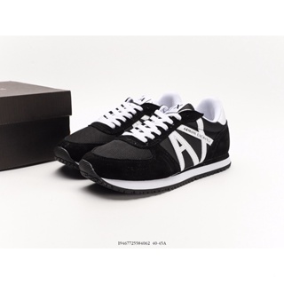 Zapatillas blancas armani online hombre