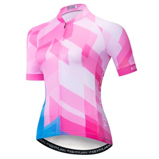 Lixada Ropa de Ciclismo para Hombre,Manga Corta Transpirable + Pantalones  Cortos Acolchados,Traje de Ropa de Bicicleta de Montaña