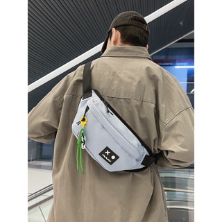 Bolso De Mensajero Hombre ins Moda Pequeño Hombro De Los Hombres Desgaste  De La Calle Estilo Japonés Diagonal Estudiante Simple Casual Mochila  Pequeña