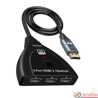 Divisor HDMI 4K, 2 puertos, conmutador HDMI bidireccional 1 en 2 salida,  convertidor HDMI 3D HDR HDCP para PS4 Xbox HDTV, adaptador conmutador -  AliExpress