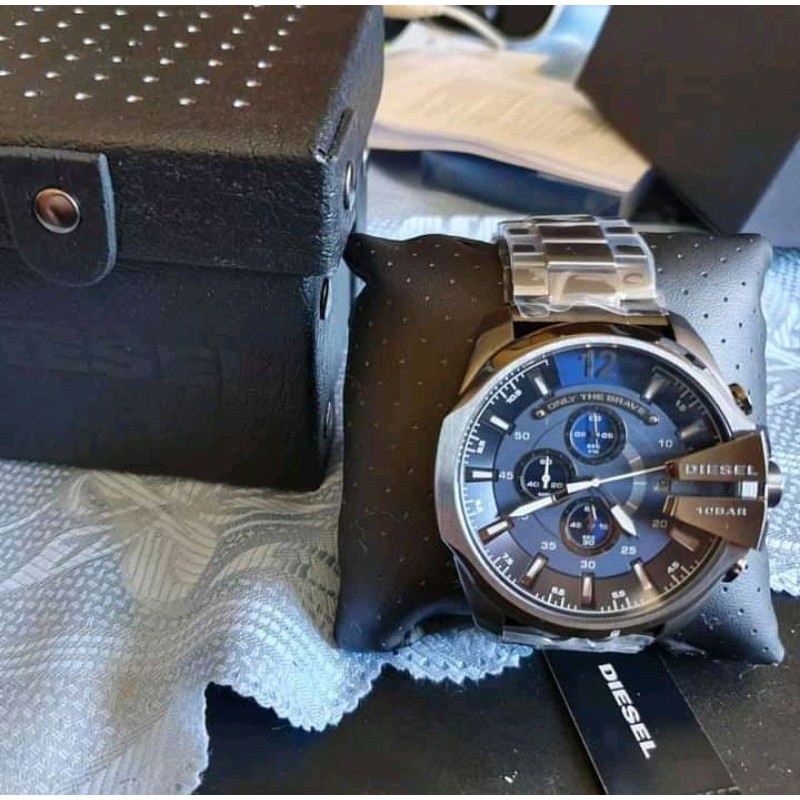 Las mejores ofertas en Banda de cuero relojes de pulsera con cronógrafo  Diesel