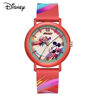 Reloj despertador de Stitch de dibujos animados de Disney, luz LED Digital  que cambia de Color