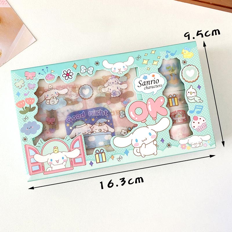Sanrio Kuromi Melody Cinnamoroll Hello Kitty Cinta De Papel Adhesiva ...