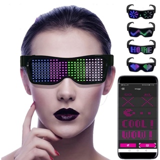 Gafas Led De Neón Para Fiesta, Lentes Luminosas Para Fiesta