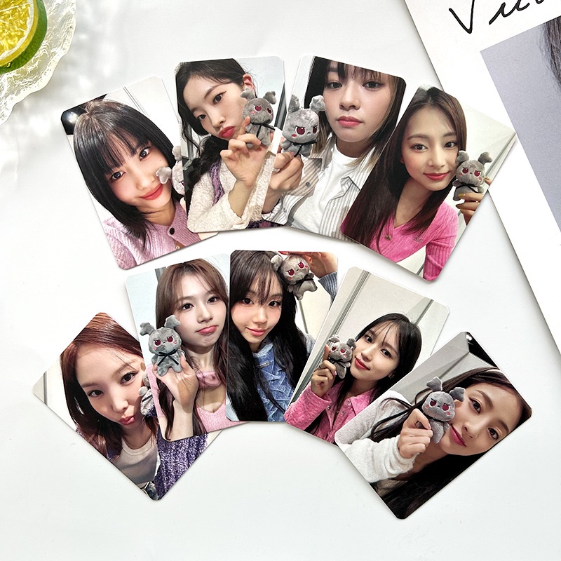 9pcs/set TWICE The 8th Anniversary Photocards Lomo Cards Momo Sana