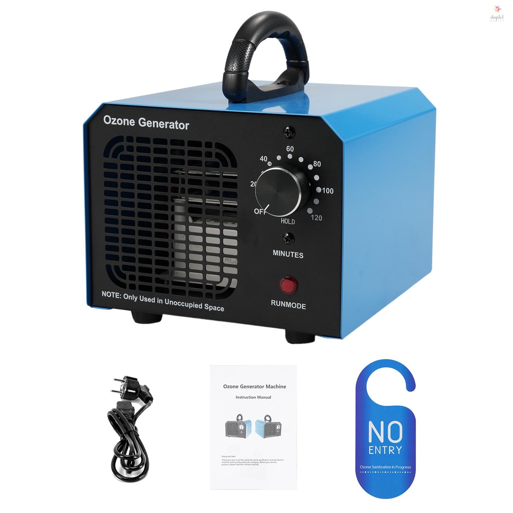  Ionizador de aire - Purificador de aire ionizador - Generador  de iones negativos - Eliminación de olores de la máquina de ozono - Aire  acondicionado portátil para habitación - Ambientadores de aire