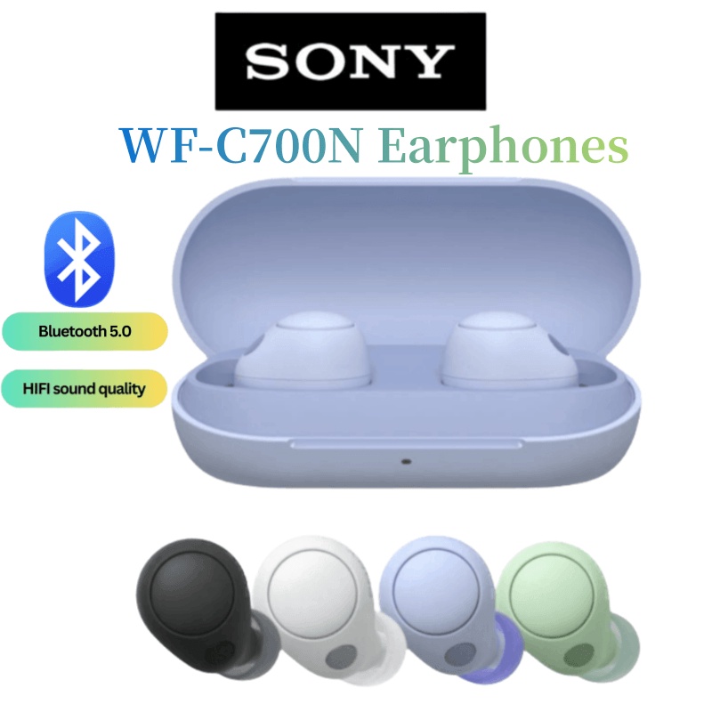 Sony WF-C700N Auriculares Inalambricos Negros con Cancelación de Ruido