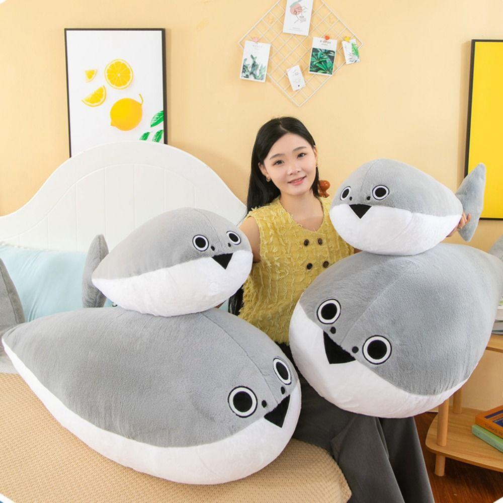 POPOTATO Adorable peluche de pez Sacabambaspis – 15.7 pulgadas Sacabambaspis – Bonita almohada de pescado