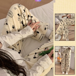 Disney-pijama De Punto De Dibujos Animados Y2k Para Mujer, Ropa Informal  Cálida Para El Hogar, Conjuntos De Ropa Gruesa Para Parejas, Moda De Otoño  - Conjuntos De Pijama - AliExpress