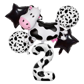 Kit globos animales selva granja leon jirafa zebra cerdo GENERICO