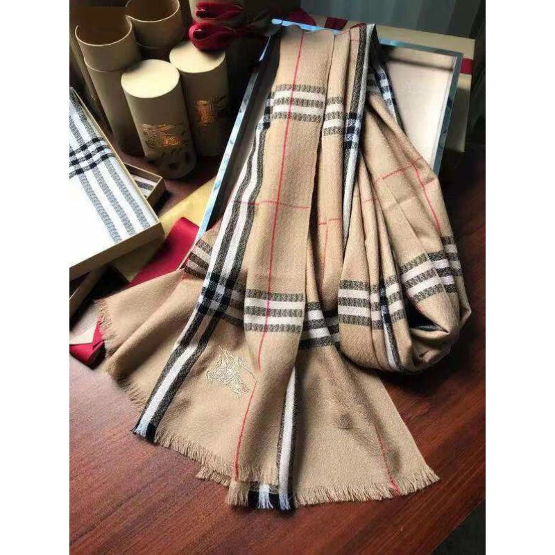 Ykgh Burberry Estilo Europeo Americano 2023 Venta Caliente Bufanda De Cachemira Sedosa Patron De Diamantes Estilo Britanico Bordado Chal Otono Invierno Bufanda Mujeres Shopee Chile