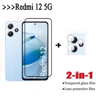 Para Redmi Note 12S 12 Pro Plus 4G 5G Funda De Parachoques De Airbag Suave  Transparente Con Película De Protección De Lente De Cámara Xiaomi POCO F5  X5 5G 9D Protectores De