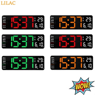 Reloj de pared digital LED de 10 pulgadas Reloj electrónico de pantalla  grande de 2 colores