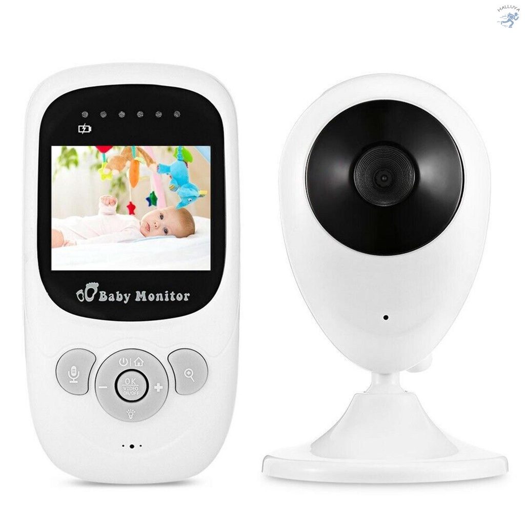 Comprar Monitor de vídeo inalámbrico portátil de 2,8 pulgadas,  intercomunicador a Color, cámara para bebé, visión nocturna, Walkie Talkie  para niñera y niñera
