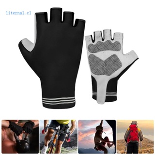 Guantes medio dedo para bicicleta hot sale