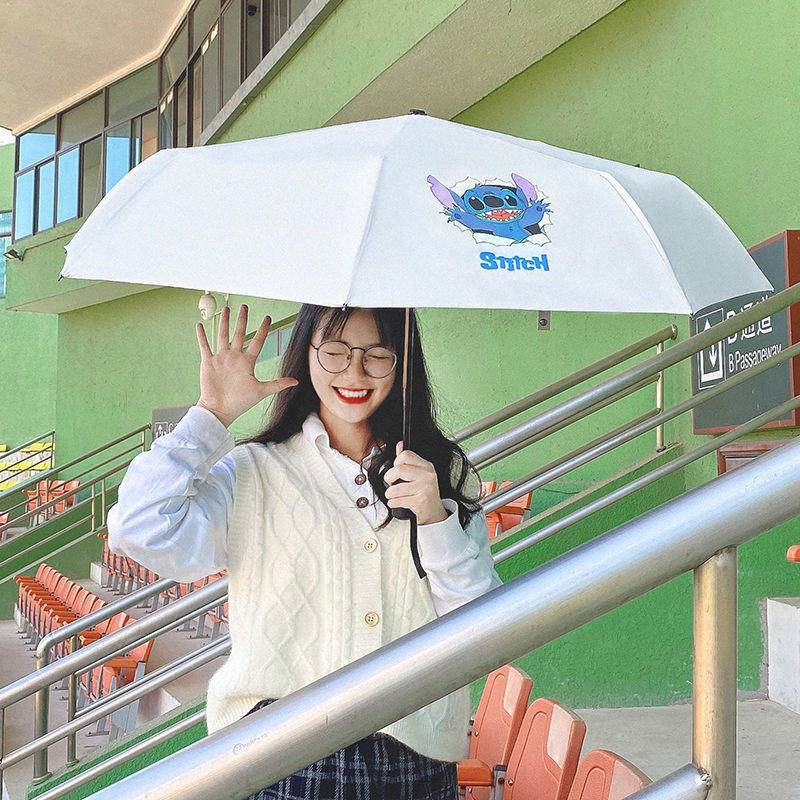 Paraguas plegable Stitch chica