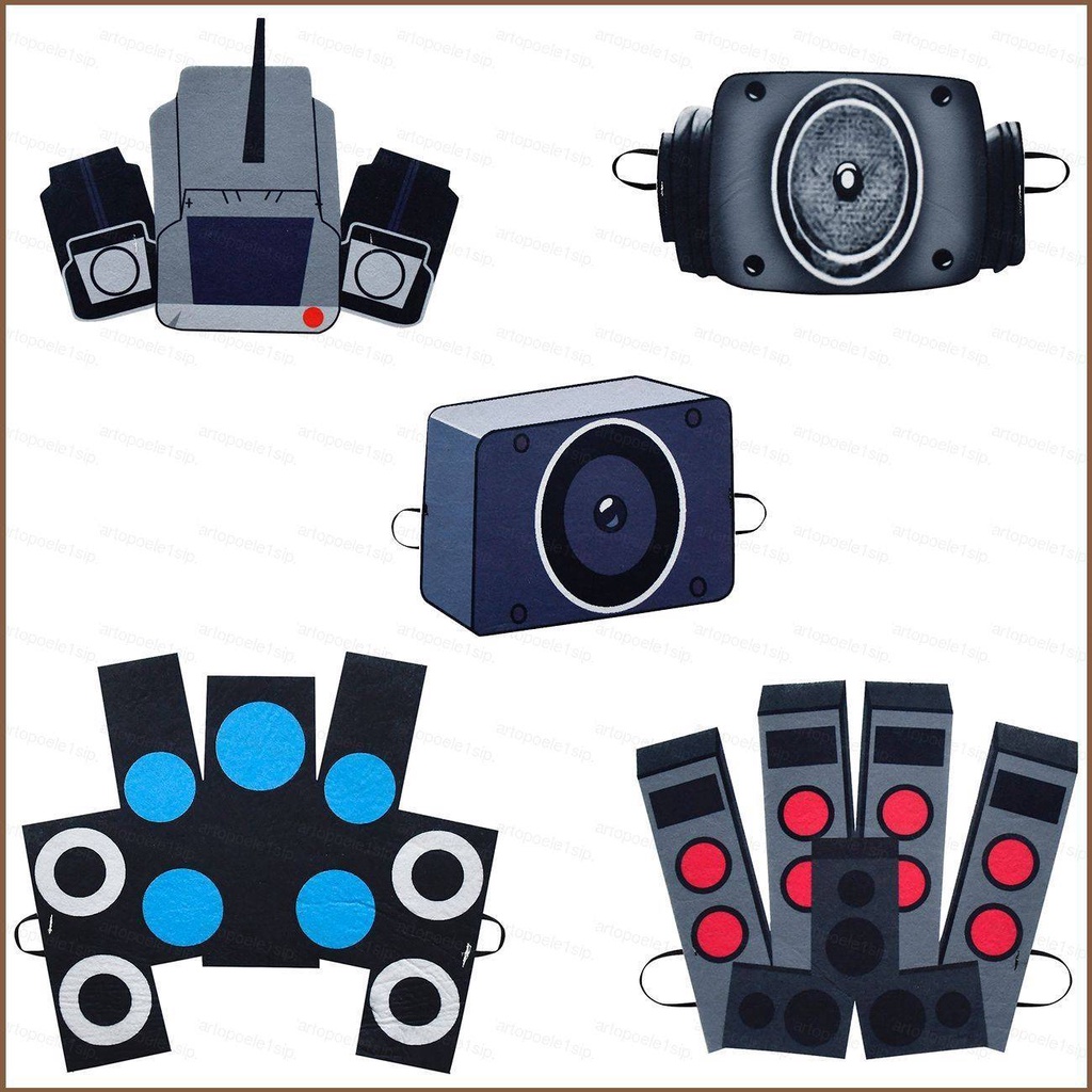 Reva Niños Skibidi Aseo Cosplay Máscara De Halloween Decoración Titan  Speakerman TV Hombre Monitor Fiesta Disfraz | Shopee Chile