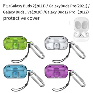 Comprar Funda de bloqueo de interruptor de fibra de carbono para Samsung Galaxy  Buds 2 Cubierta completa a prueba de golpes Cubierta de auriculares para  Samsung Buds Live / Pro / 2