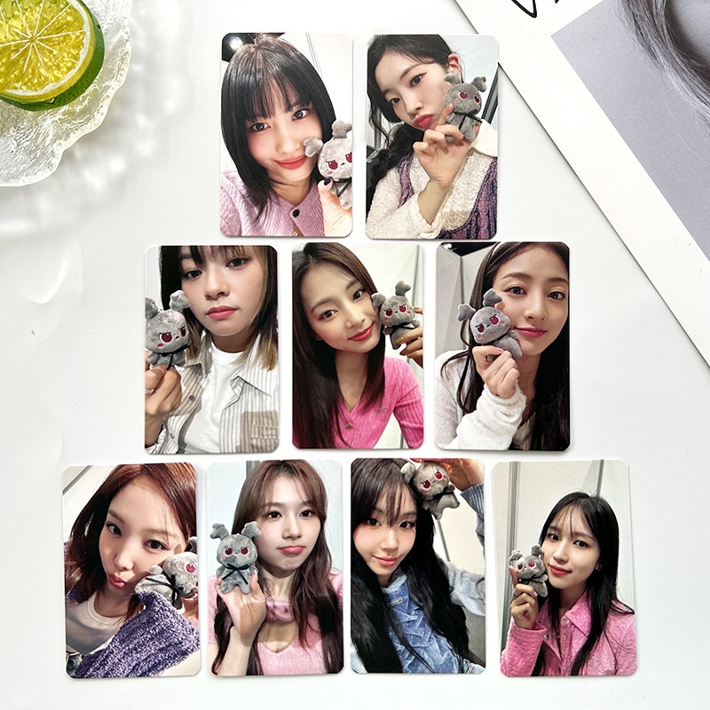 9pcs/set TWICE The 8th Anniversary Photocards Lomo Cards Momo Sana