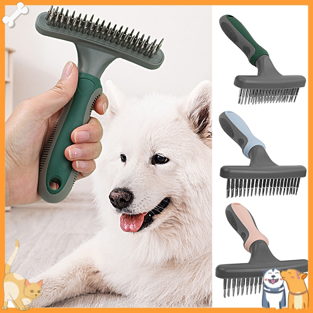Cepillos de limpieza de pelo de mascotas, eliminador de pelusas,  dispositivo reutilizable, diseño de doble cabeza