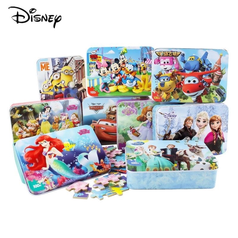 Disney Frozen Sofia Mermaid Duck Puzzle 100 Piezas , Juguete Educativo ...