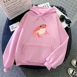  Kawaii - Sudadera con capucha de fresa, color rosa