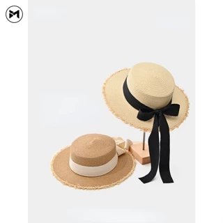 Sombrero para el sol Mujer Sun Hat Fashion Big Brim Bowknot Sombrero  Plegable Playa de protección solar al aire libre Gorra de playa for damas  Mujer UV Proteger los sombreros Sombrero de