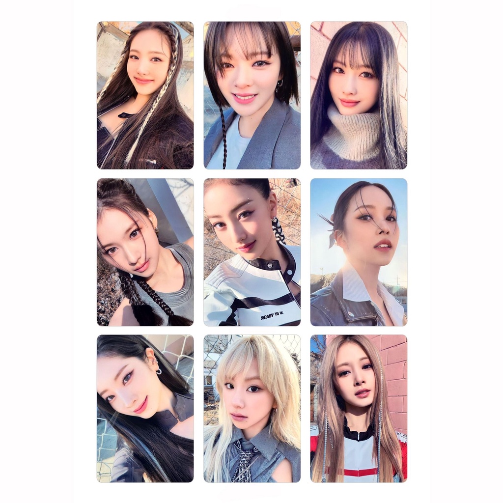9pcs/set TWICE The 8th Anniversary Photocards Lomo Cards Momo Sana