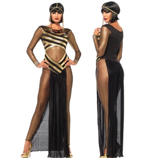 Disfraz de diosa griega de Halloween para mujer, árabe túnica