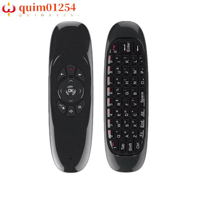  Control remoto T2 2.4GHz Fly 3D Motion Stick Android Remote  para PC, Smart TV, decodificador, caja de TV Android, reproductor  multimedia : Electrónica