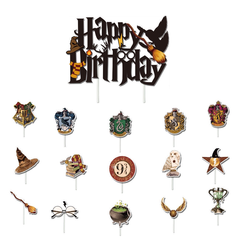 Las mejores ofertas en Decoraciones de fiesta de cumpleaños de Harry Potter
