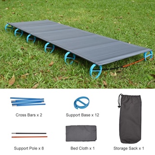 Comprar Cama portátil para acampar al aire libre, cuna de viaje de aleación  de aluminio, tienda de campaña ultraligera para senderismo y montañismo