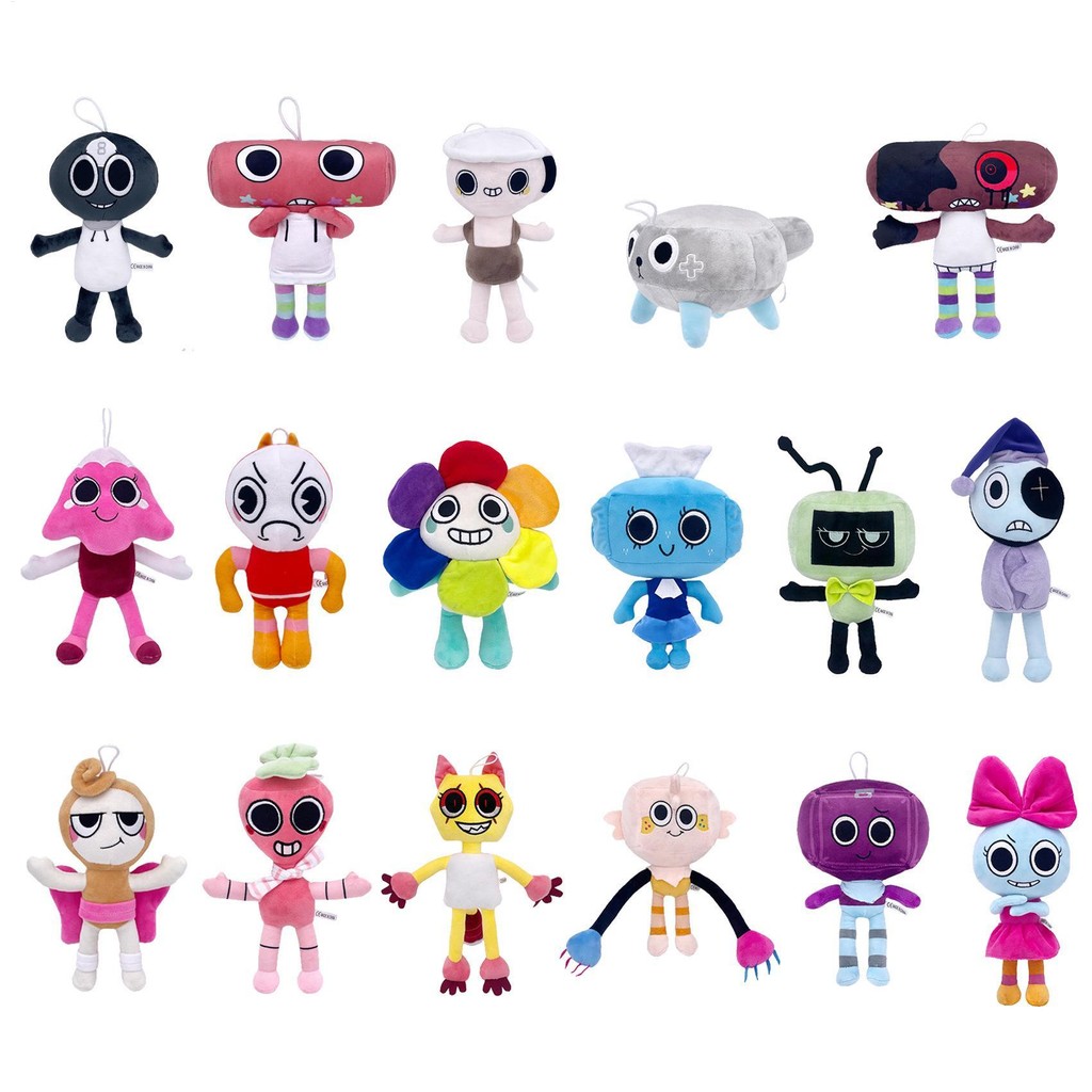 Dandy's World Peluche Roblox Scraps/Twisted Cosmo/Sprunki/Tisha/Vee ...