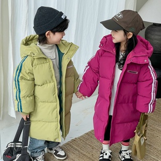 Boy de invierno chaqueta de la capa Ropa de los niños chaquetas para niños  casuales con capucha caliente de algodón acolchado bebé Outwear Boys de la