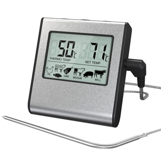 Termómetro Digital LCD impermeable para acuario, herramienta de medición de  temperatura electrónica de precisión para pecera