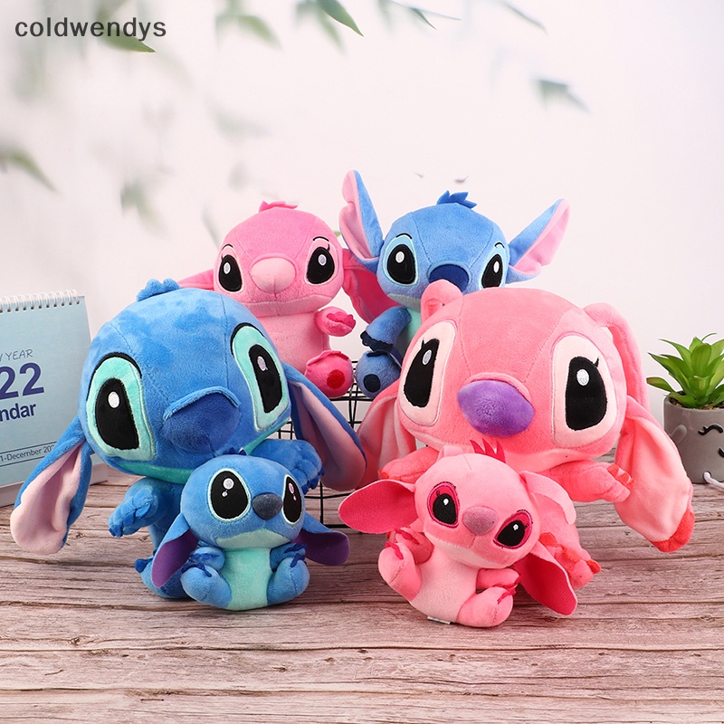 [coldwendys] Disney Dibujos Animados Azul Rosa Stitch Muñecas Anime ...