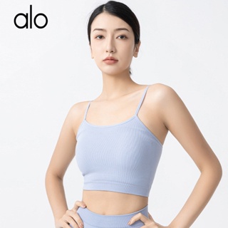 Las mejores ofertas en ALO Negro Poliéster Activewear Tops para mujer