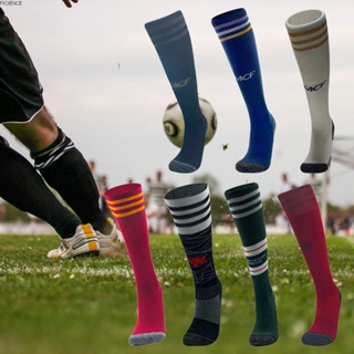 Calcetines de fútbol de alta calidad para niños, medias de tubo largo hasta  la rodilla de algodón, mallas deportivas de béisbol para correr, niño y