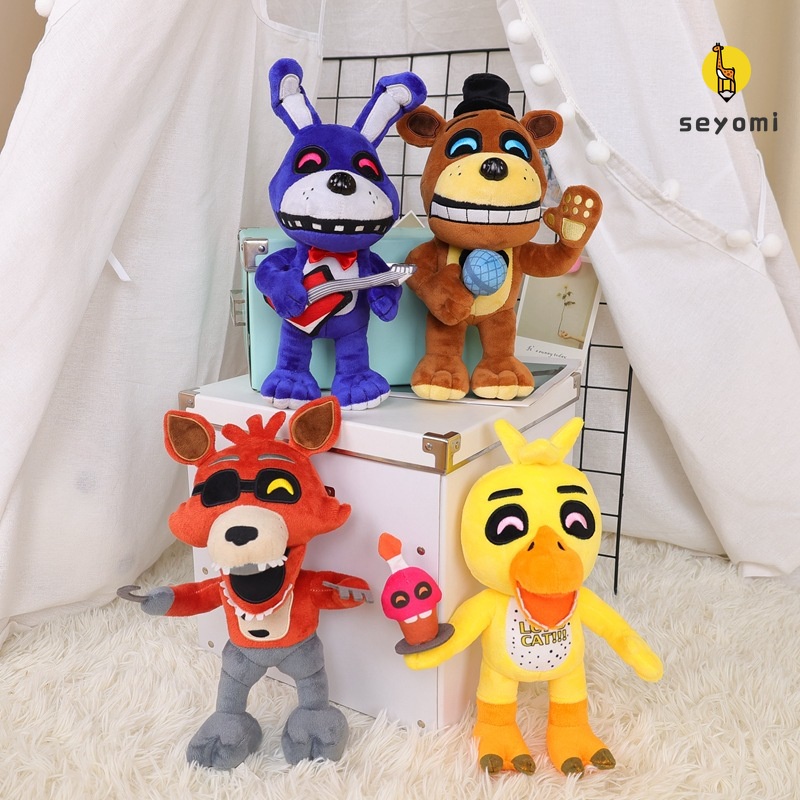 Nuevo 25cm FNAF Mangle Foxy Freddy Fazbear muñeco de peluche de