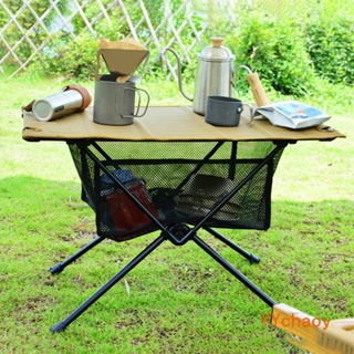 Camping Mesa plegable portátil plegable de huevo plegable Mesa de