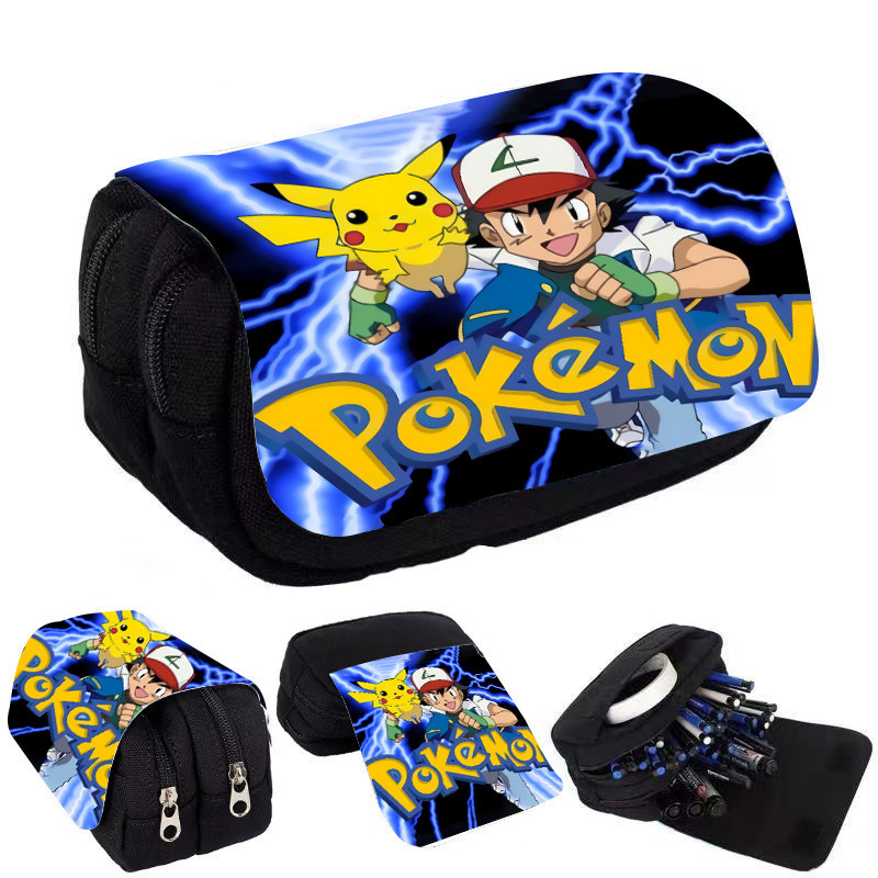 Pokémon Pikachu Schreibwaren-Set – Inkl. Notizbuch, Block, Stift, Lineal, Radiergummi & Sticker