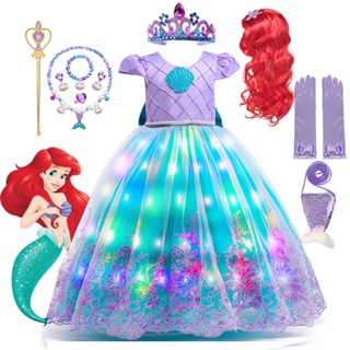 Vestidos de la discount sirenita ariel para cumpleaños