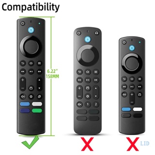  Firestick - Funda para mando a distancia compatible con 3ª  generación, paquete de 2, Fire TV Stick 2021 4K Alexa Voice Remote Control  que brilla en la oscuridad, antideslizante, funda protectora