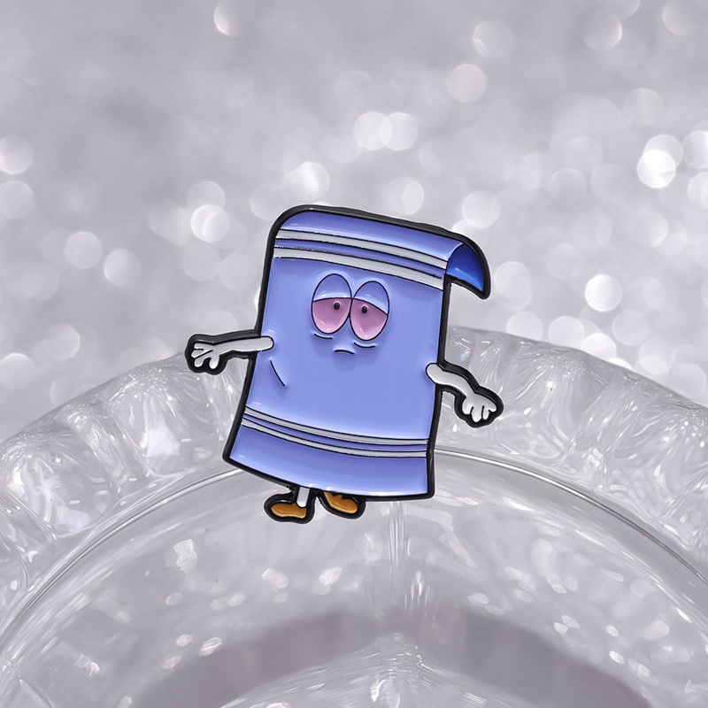 Insignia De Metal Esmaltado South Park Stan - Pin Premium De 20x15 Mm, Diseño A Mano, Resistente, Ideal Para Coleccionistas Y Fans